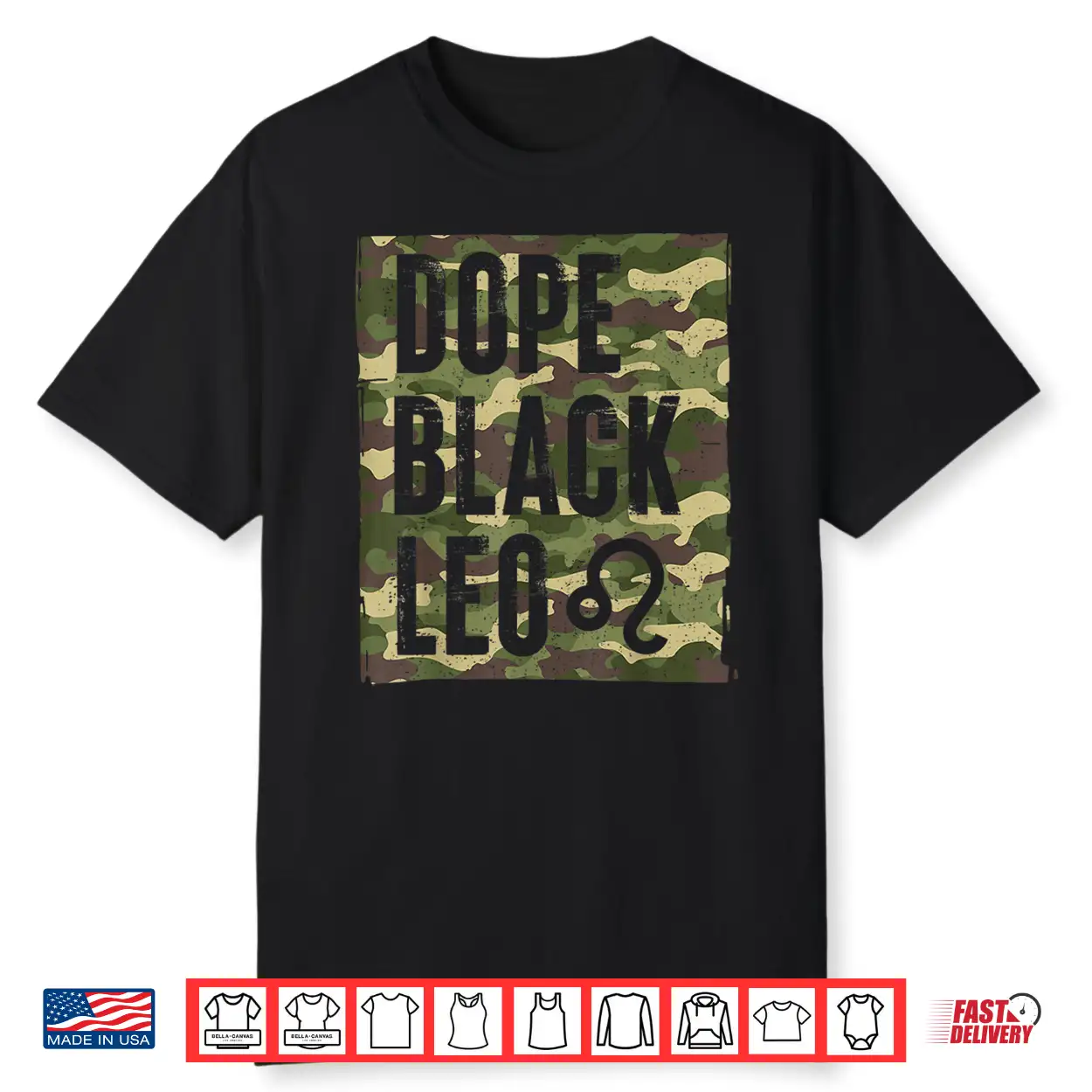 Dope Black Culture Leo African American Camo Zodiac Shirt Dope Black Culture Leo African American Camo Zodiac Shirt