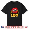 Juicy Lips Gold Chain Leo Zodiac Sign Shirt