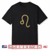 Leo Astrological Symbol The Lion Zodiac Sign Shirt