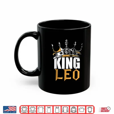 Mug Leo Birthday Gifts King Leo Zodiac Shirt