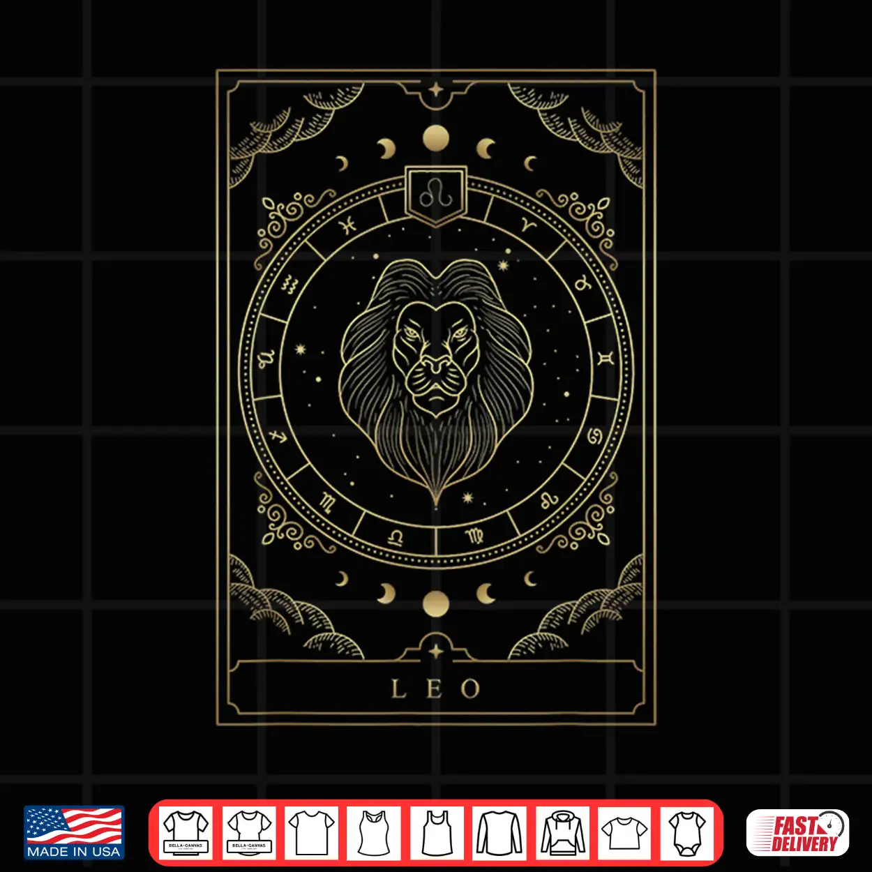 Leo Horoscope And Zodiac Constellation Symbol Shirt Leo Horoscope And Zodiac Constellation Symbol Shirt