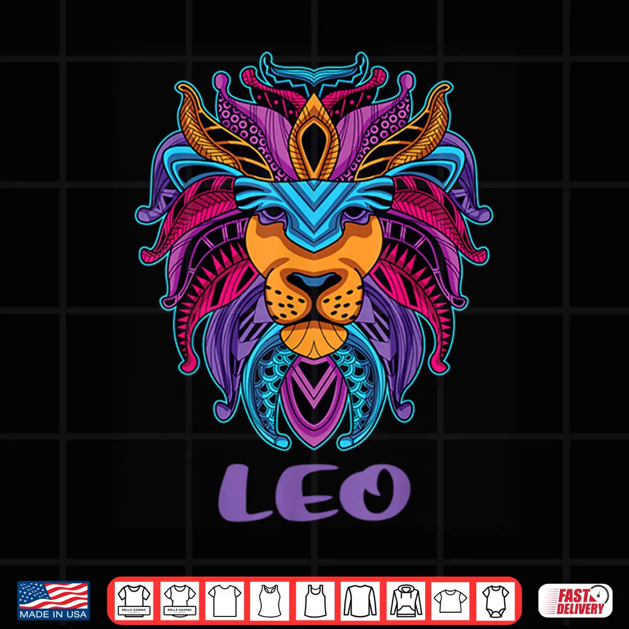 Leo Lion Zodiac Symbol Horoscope Astrology Shirt Birthday Shirt Leo Lion Zodiac Symbol Horoscope Astrology Shirt Birthday Shirt