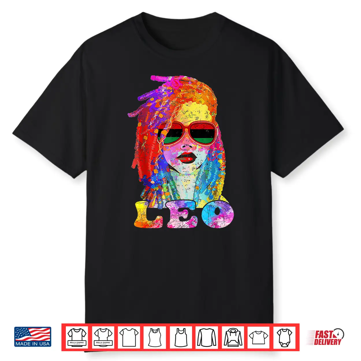 Leo Locd Hair Art Zodiac Birthday Black Culture Shirt Leo Locd Hair Art Zodiac Birthday Black Culture Shirt