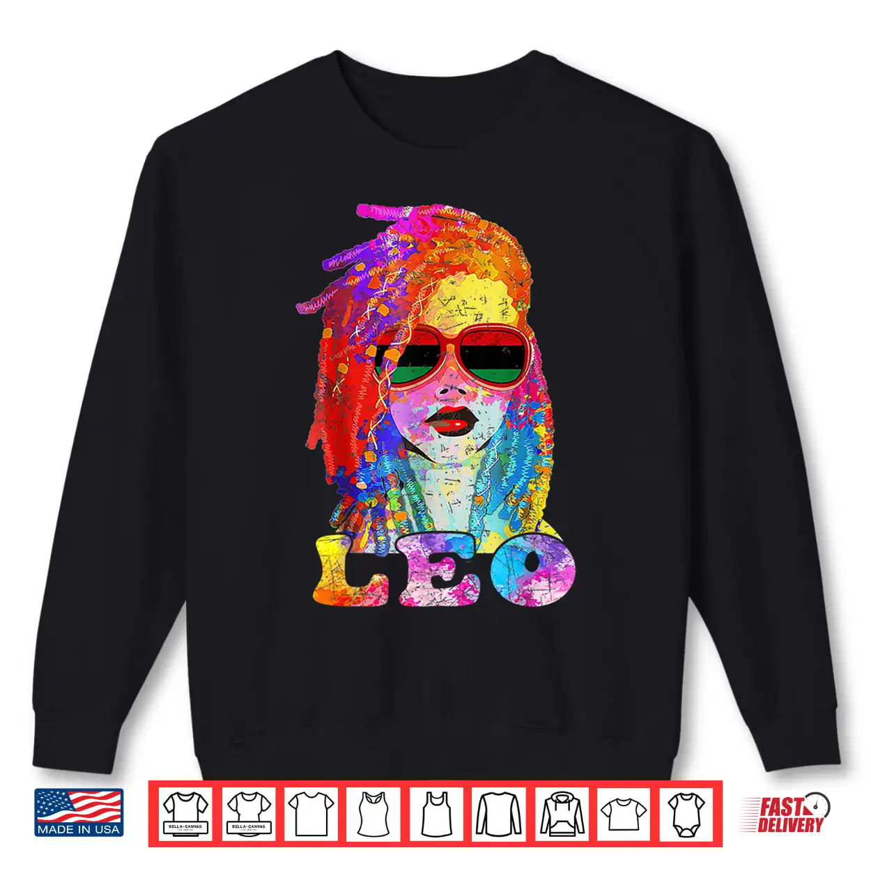 Leo Locd Hair Art Zodiac Birthday Black Culture Shirt Leo Locd Hair Art Zodiac Birthday Black Culture Shirt