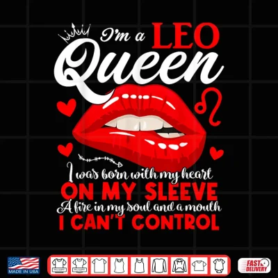 Design Leo Queen I Am Stronger July August Birthday Leo Zodiac Sign Shirt