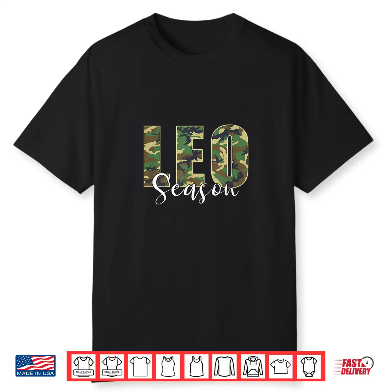 Leo Season Zodiac Birthday Camo Shirt Leo Season Zodiac Birthday Camo Shirt