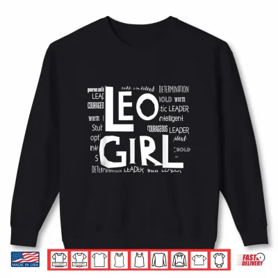 Sweatshirt Leo Saying August Birthday Leo Zodiac Party Shirt