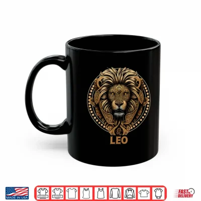 Mug Leo Zodiac Astrology Symbol Lion Constellation Shirt