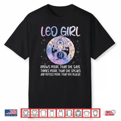Leo Zodiac Sign Astrology Birthday Horoscope Lover Shirt