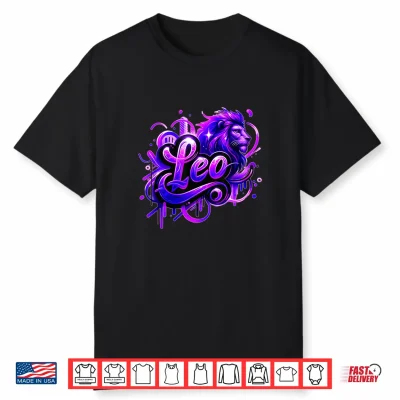 Leo Zodiac Sign Astrology Shirt Leo Birthday Shirt