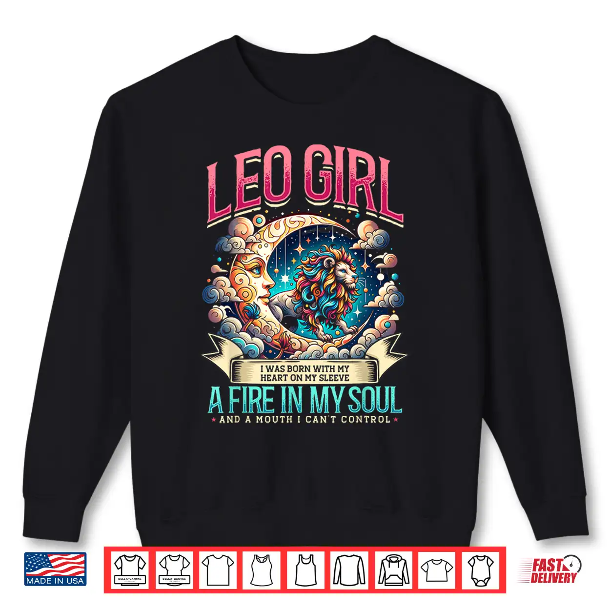 Leo Zodiac Sign Moon Astrology Star Sign Leo Shirt Leo Zodiac Sign Moon Astrology Star Sign Leo Shirt