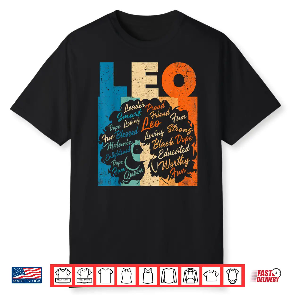 African American Women Zodiac Birthday Leo Girl Shirt African American Women Zodiac Birthday Leo Girl Shirt