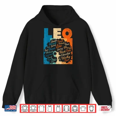 African American Women Zodiac Birthday Leo Girl Shirt 1 Hoodie African American Women Zodiac Birthday Leo Girl Shirt