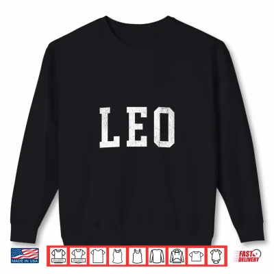 Sweatshirt Leo Horoscope Zodiac Astrology Shirt