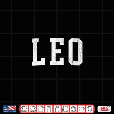 Design Leo Horoscope Zodiac Astrology Shirt