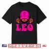 Leo Queen Sassy Black Woman Afro Girl Zodiac Birthday Shirt