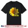 Leo Woman Zodiac Sign July August Sunflower Birthday Gift Shirt