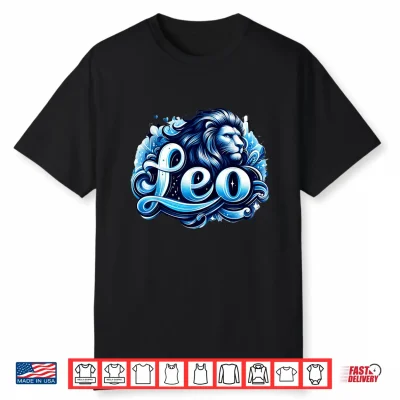 Leo Zodiac Symbol Horoscope Astrology Birthday Shirt