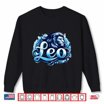 Sweatshirt Leo Zodiac Symbol Horoscope Astrology Birthday Shirt
