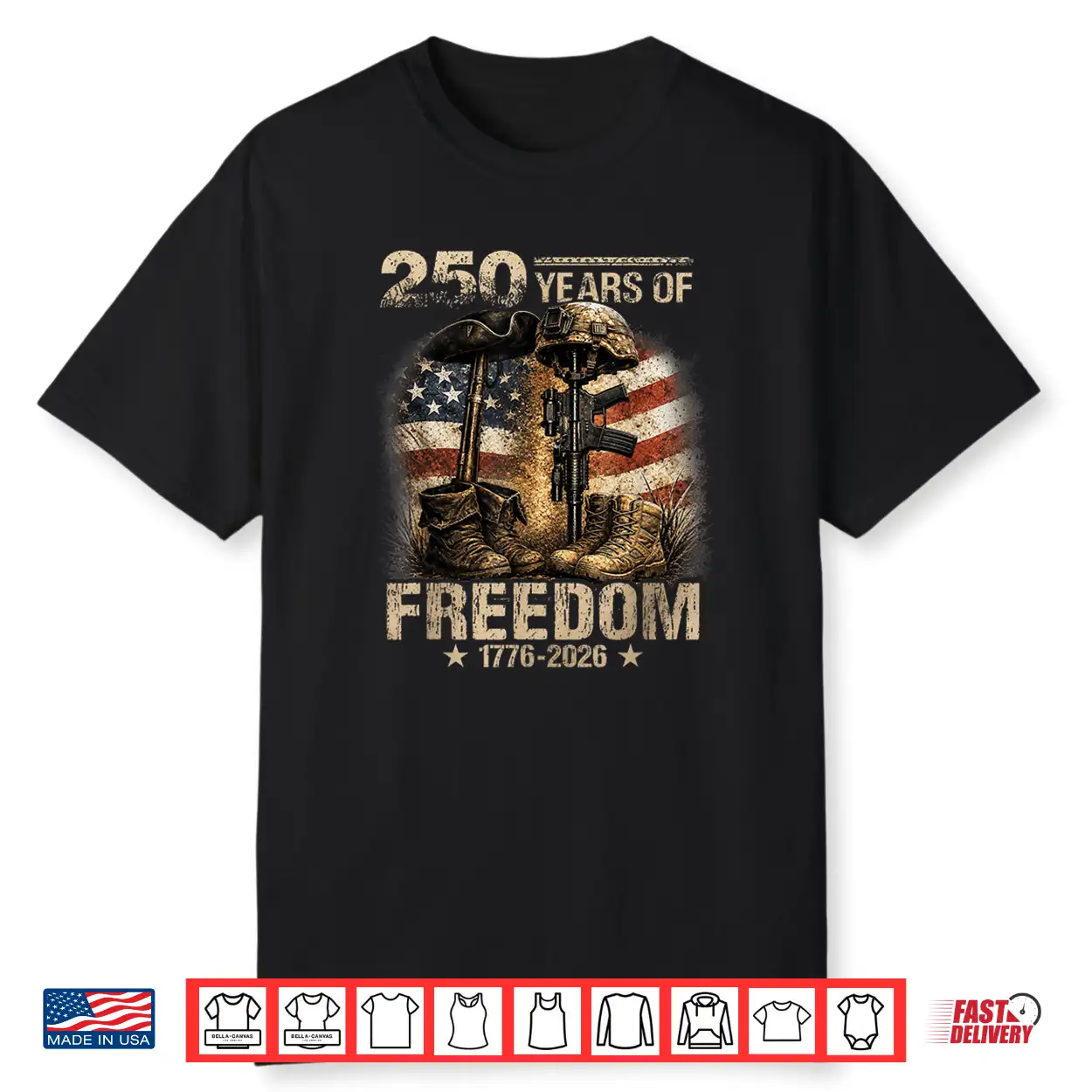 250 Years American 1776 2026 Christian Patriotic 4Th Of July Shirt 250 Years American 1776 2026 Christian Patriotic 4Th Of July Shirt
