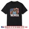 America Bigfoot Patriotic Usa Eagle Sasquatch Shirt