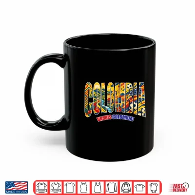 Mug Colombia Country Colombian Flag for Men Women Kids Shirt 1