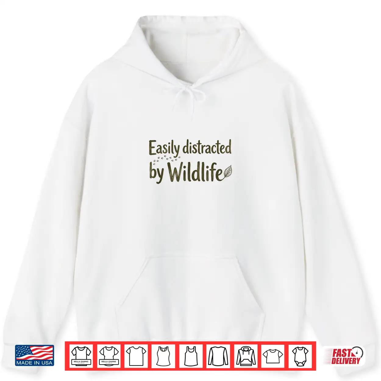 Easily Distracted By Wildlife Outdoor Nature Lover Shirt Easily Distracted By Wildlife Outdoor Nature Lover Shirt