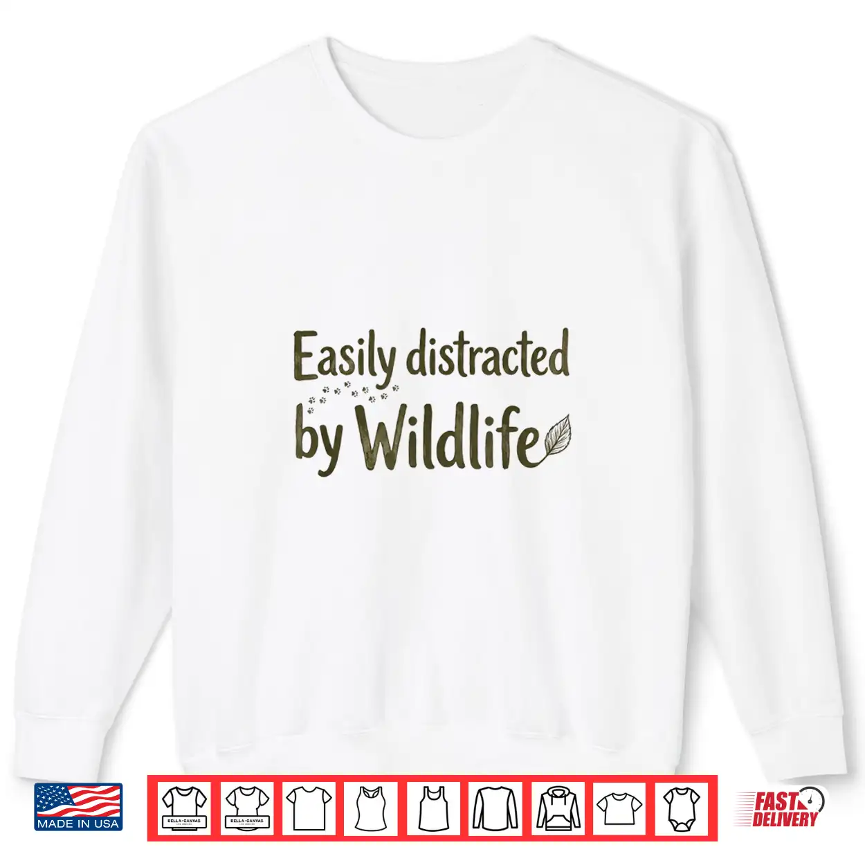 Easily Distracted By Wildlife Outdoor Nature Lover Shirt Easily Distracted By Wildlife Outdoor Nature Lover Shirt