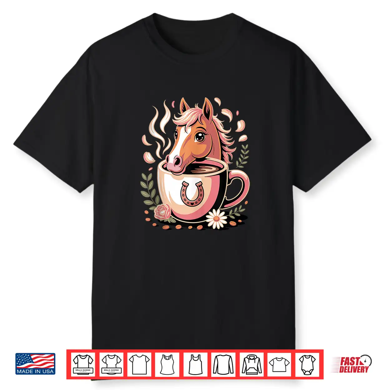 Horse Girl Fuel Equestrian Coffee Horse Lover Shirt Horse Girl Fuel Equestrian Coffee Horse Lover Shirt