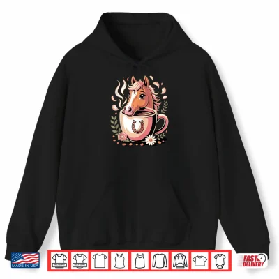 Horse Girl Fuel Equestrian Coffee Horse Lover Shirt 1 Hoodie Horse Girl Fuel Equestrian Coffee Horse Lover Shirt 1