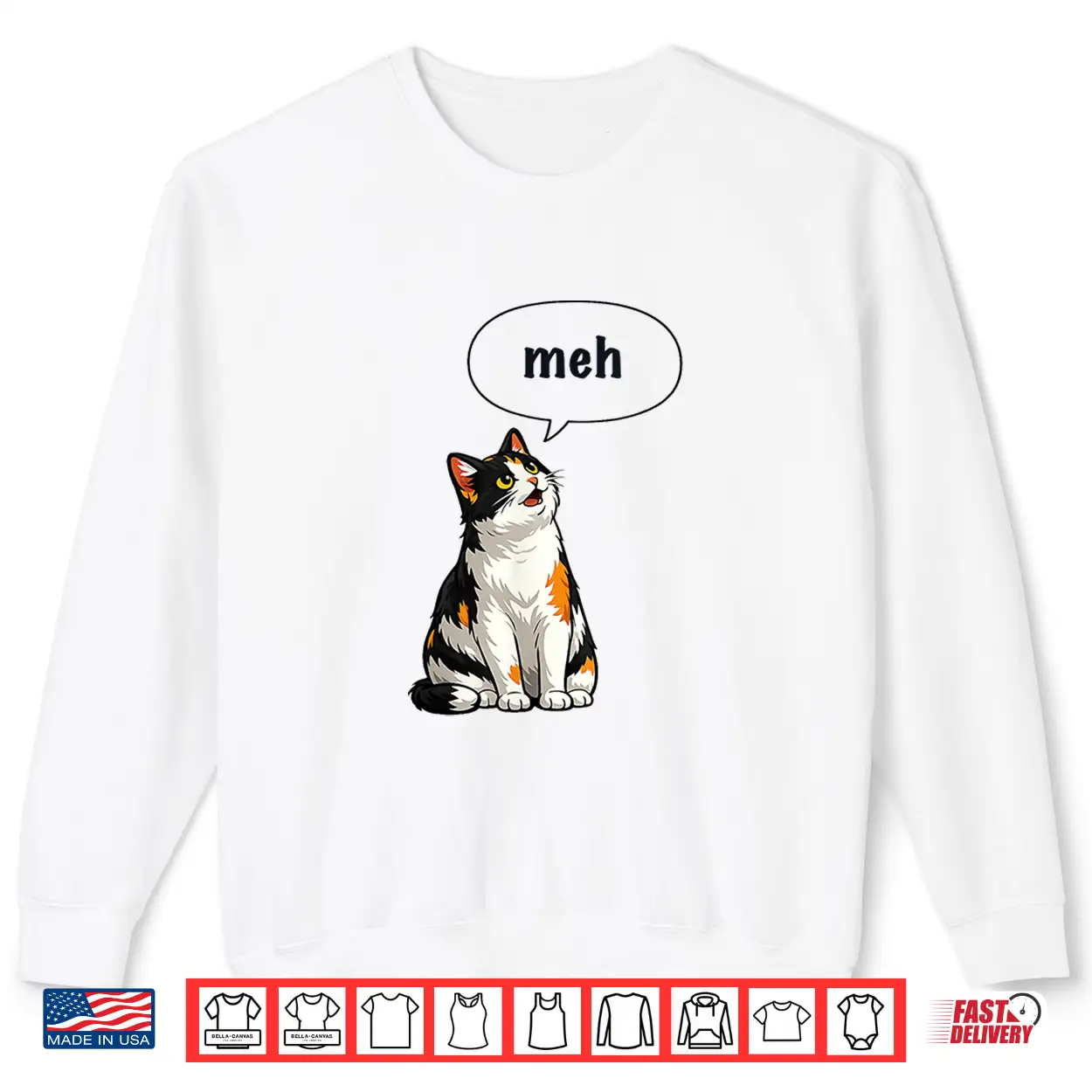Meh Funny Cat Shirt Meh Funny Cat Shirt