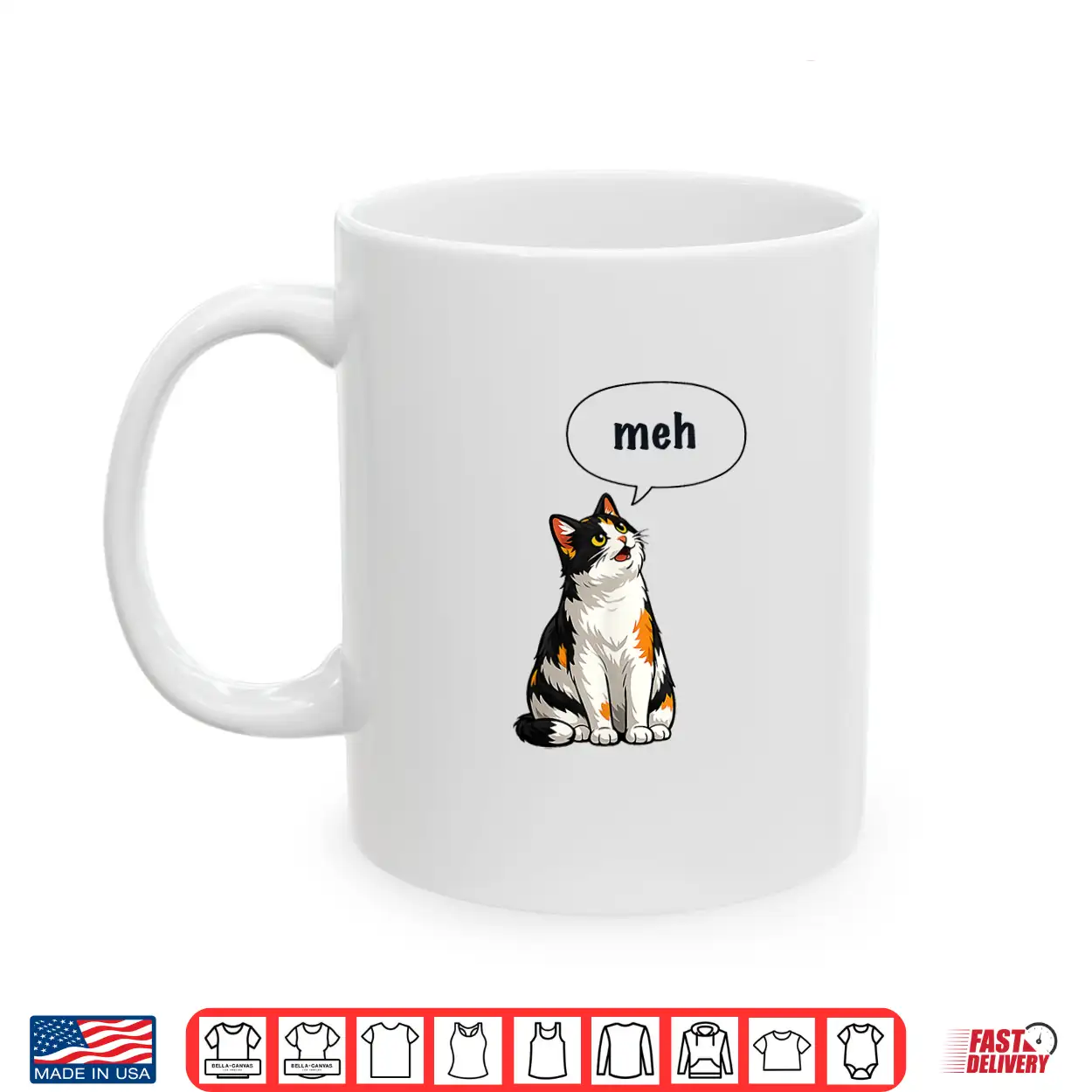 Meh Funny Cat Shirt Meh Funny Cat Shirt