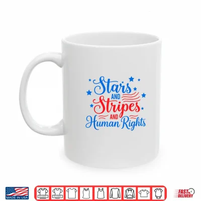 Mug Stars Stripes Human Rights 250 Years Equality Shirt 1