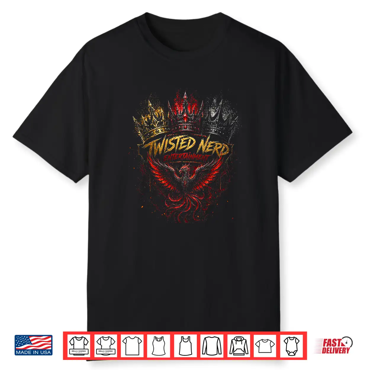 Tne The Crowned Phoenix Shirt Tne The Crowned Phoenix Shirt