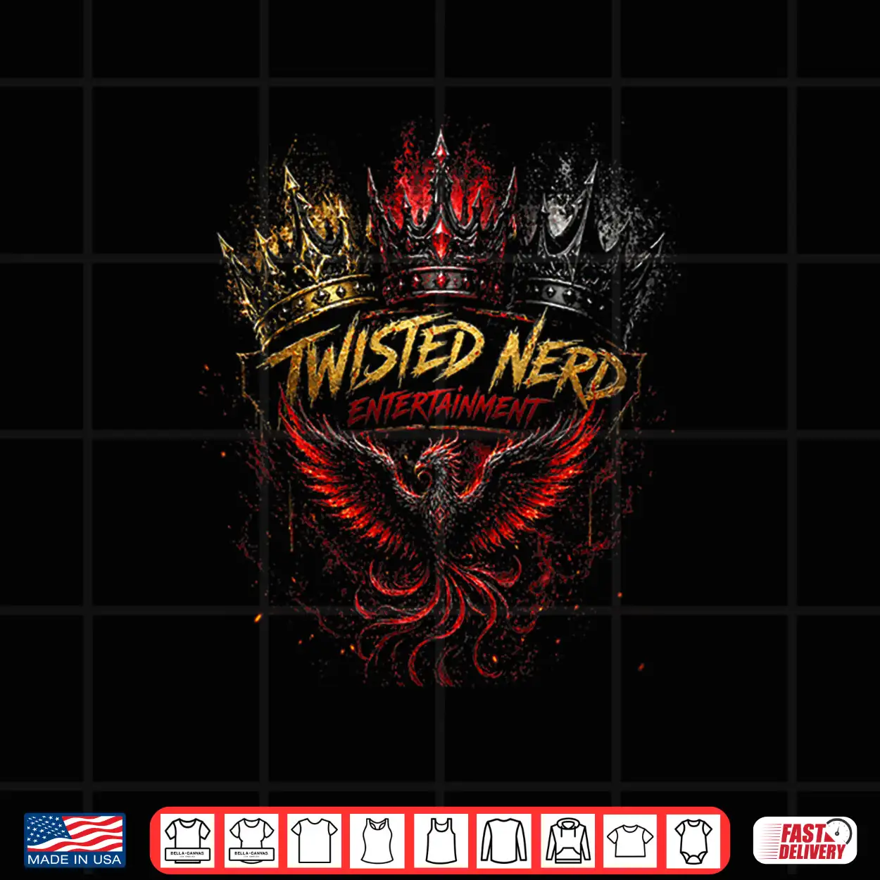Tne The Crowned Phoenix Shirt Tne The Crowned Phoenix Shirt