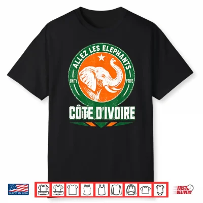 Allez Les Elephants Côte D’Ivoire Fan Shirt