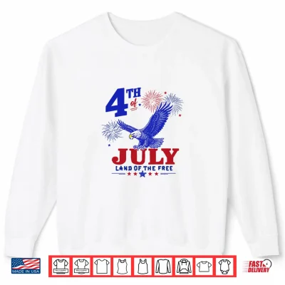 Sweatshirt July Fourth Eagle Shirt