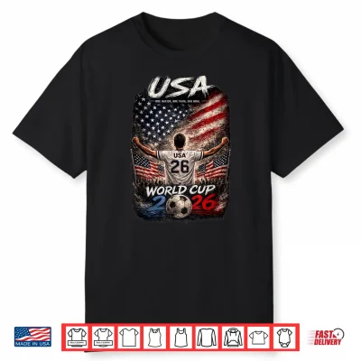Soccer Football World Cup 2026 Usa Winner Shirt