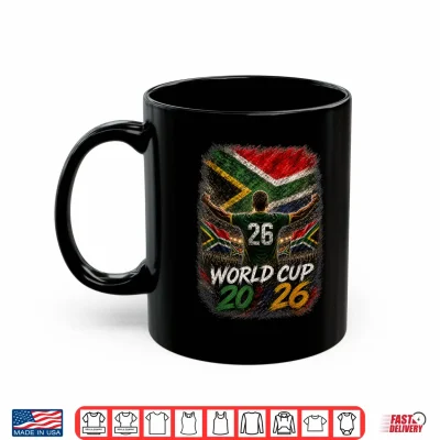 Soccer World Cup 2026 South Africa Winner Shirt 3 Mug Soccer World Cup 2026 South Africa Winner Shirt