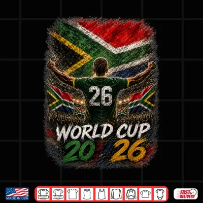 Soccer World Cup 2026 South Africa Winner Shirt 4 Design Soccer World Cup 2026 South Africa Winner Shirt