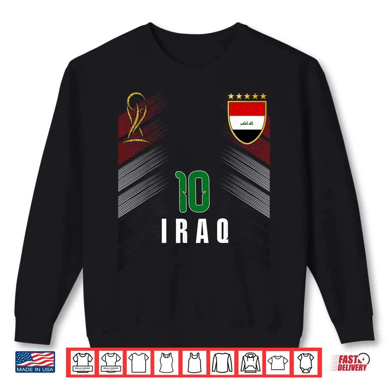 Vintage Iraq Flag Iraqi Pride Lovers Retro Shirt Vintage Iraq Flag Iraqi Pride Lovers Retro Shirt