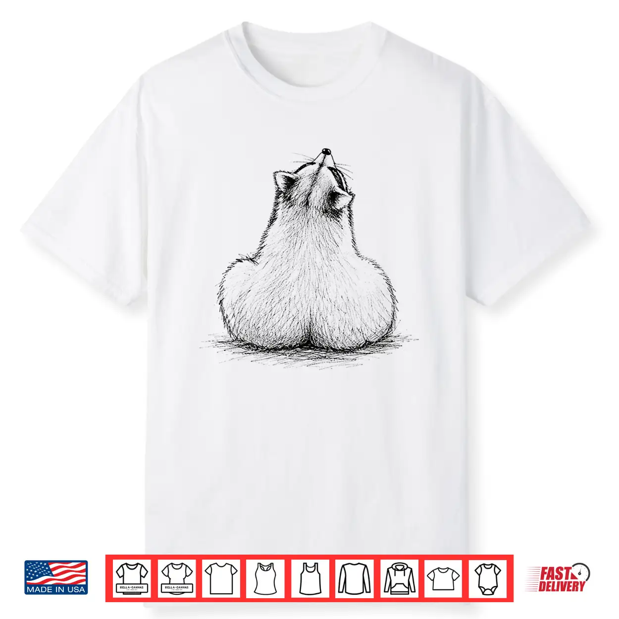Funny Raccoon Meme Sketch Minimalist Animal Lovers Humor Art Shirt Funny Raccoon Meme Sketch Minimalist Animal Lovers Humor Art Shirt