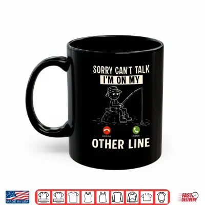 Mug Funny Fishing Shirts for Anglers Fishermen Dads Grandpa Shirt