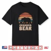 Grandpa Bear Vintage Retro Funny Father’S Day 1 Cub Kid Shirt