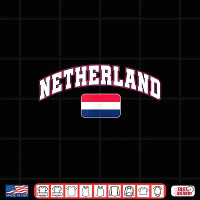 Design Netherland Flag Nederland Pride Design Shirt