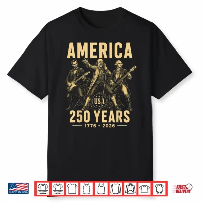 Benjamin Franklin George Washington Abraham Lincoln America Shirt