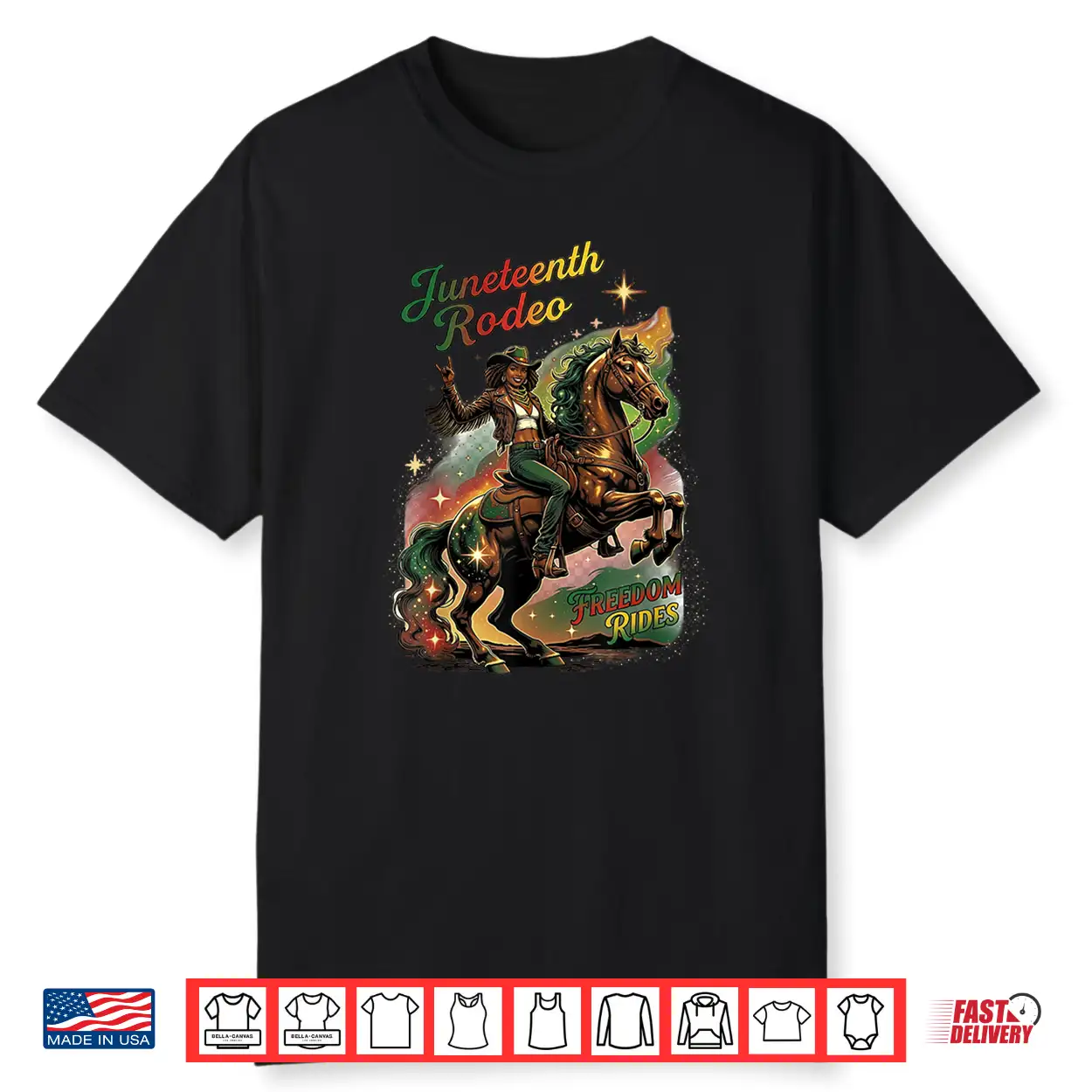 Black Cowgirl Western Rodeo Juneteenth Black History Texas Shirt Black Cowgirl Western Rodeo Juneteenth Black History Texas Shirt