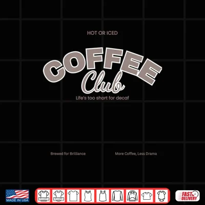 Design Coffee Club Shirt