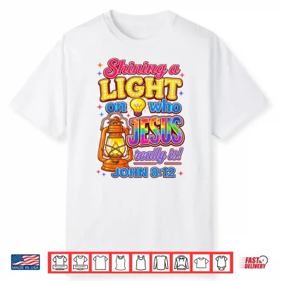 Jesus Light Of The World Illumination Station Vbs 2026 Shirt