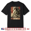 Vintage Japanese Sea Monster Kaiju Newspaper Poster Shirt